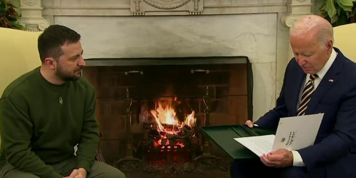 In the Oval Office, the heads of state talked before the closed negotiations / screenshot