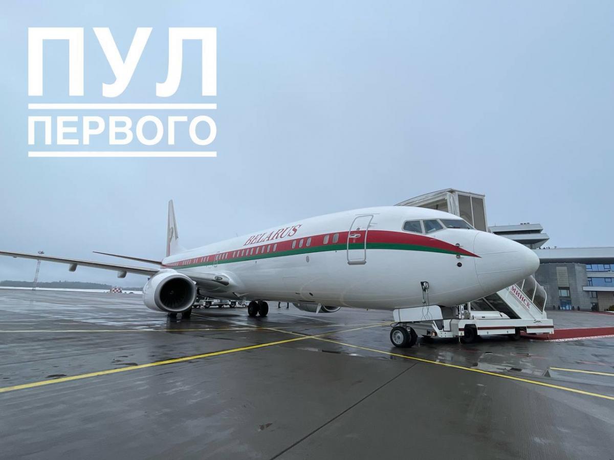 Літак Лукашенка / Пул Первого Літак Лукашенка / Пул Первого