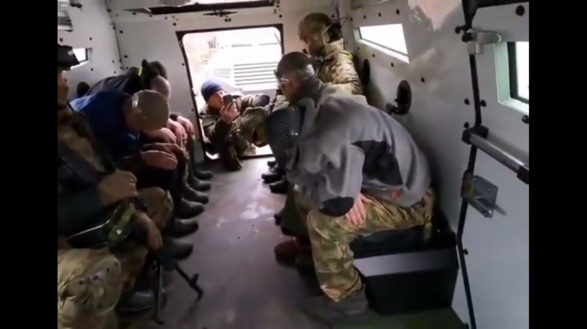 ЗСУ захопили у полон групу 'вагнерівців' (відео) ЗСУ захопили у полон групу 'вагнерівців' (відео)