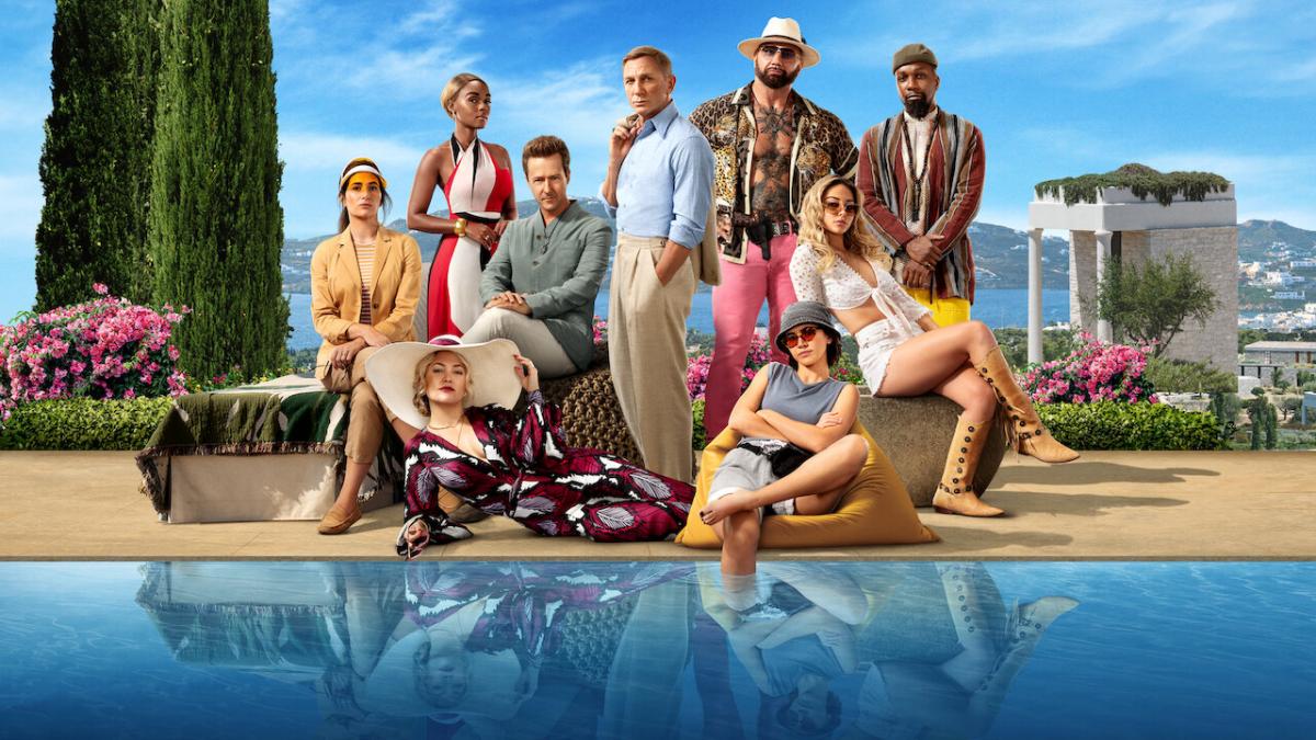 Постер к фильму "Достать ножи: Стеклянная луковица" / фото Netflix Постер к фильму "Достать ножи: Стеклянная луковица" / фото Netflix