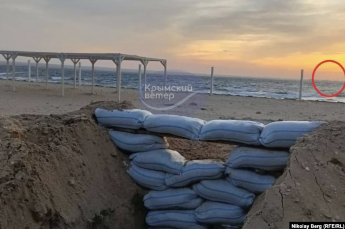 Траншеї в Міжводному Траншеї в Міжводному