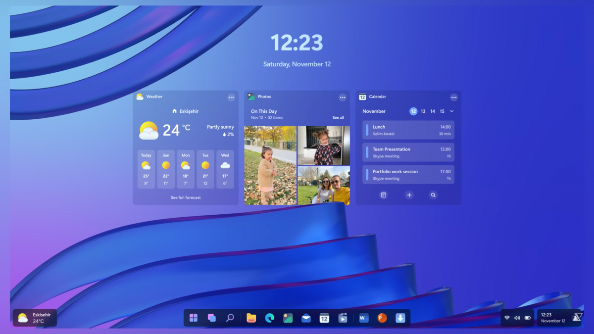 Опубліковано якісний фанатський концепт Windows 12 / скріншот Опубліковано якісний фанатський концепт Windows 12 / скріншот