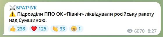 В Україні оголосили відбій масштабної повітряної тривоги: завдано ракетних ударів по низці міст