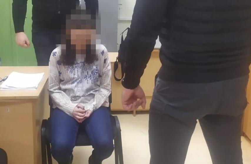 Підозрювана сама прийшла в СБУ / t.me/SBUkr Підозрювана сама прийшла в СБУ / t.me/SBUkr