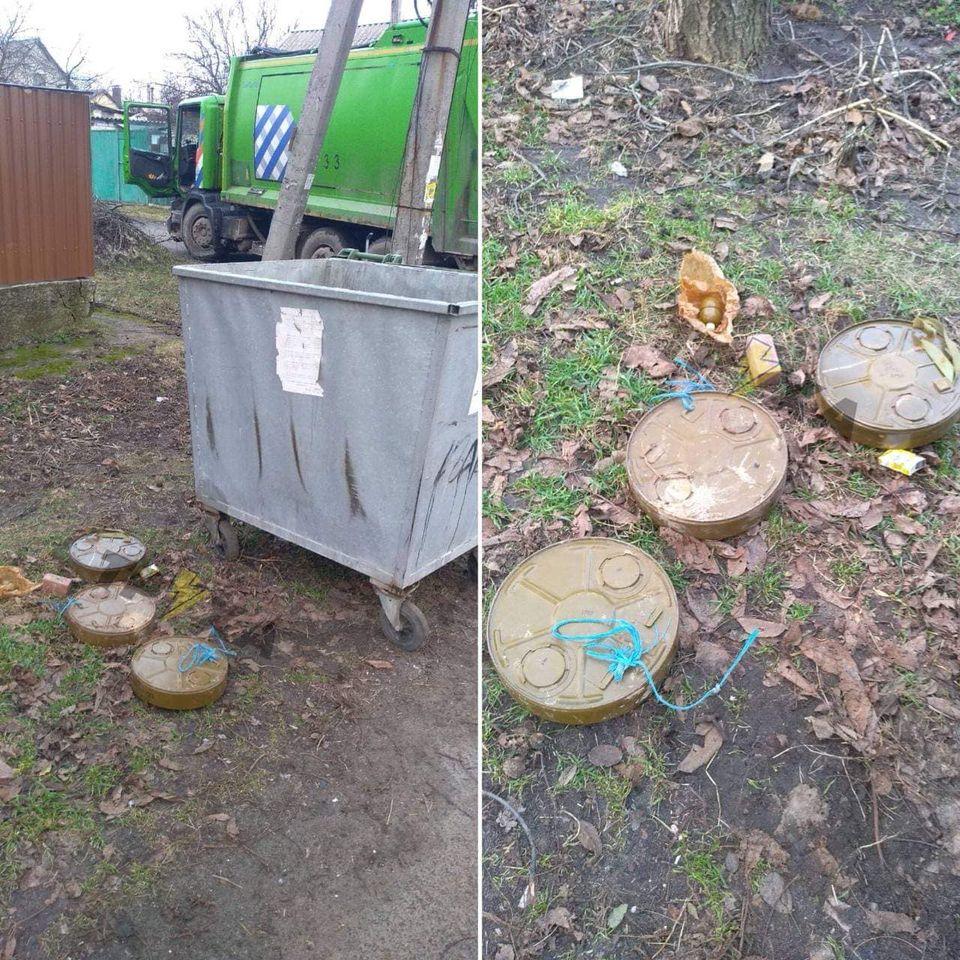 Оружие из мусорника в Днепре / фото Борис Филатов Оружие из мусорника в Днепре / фото Борис Филатов