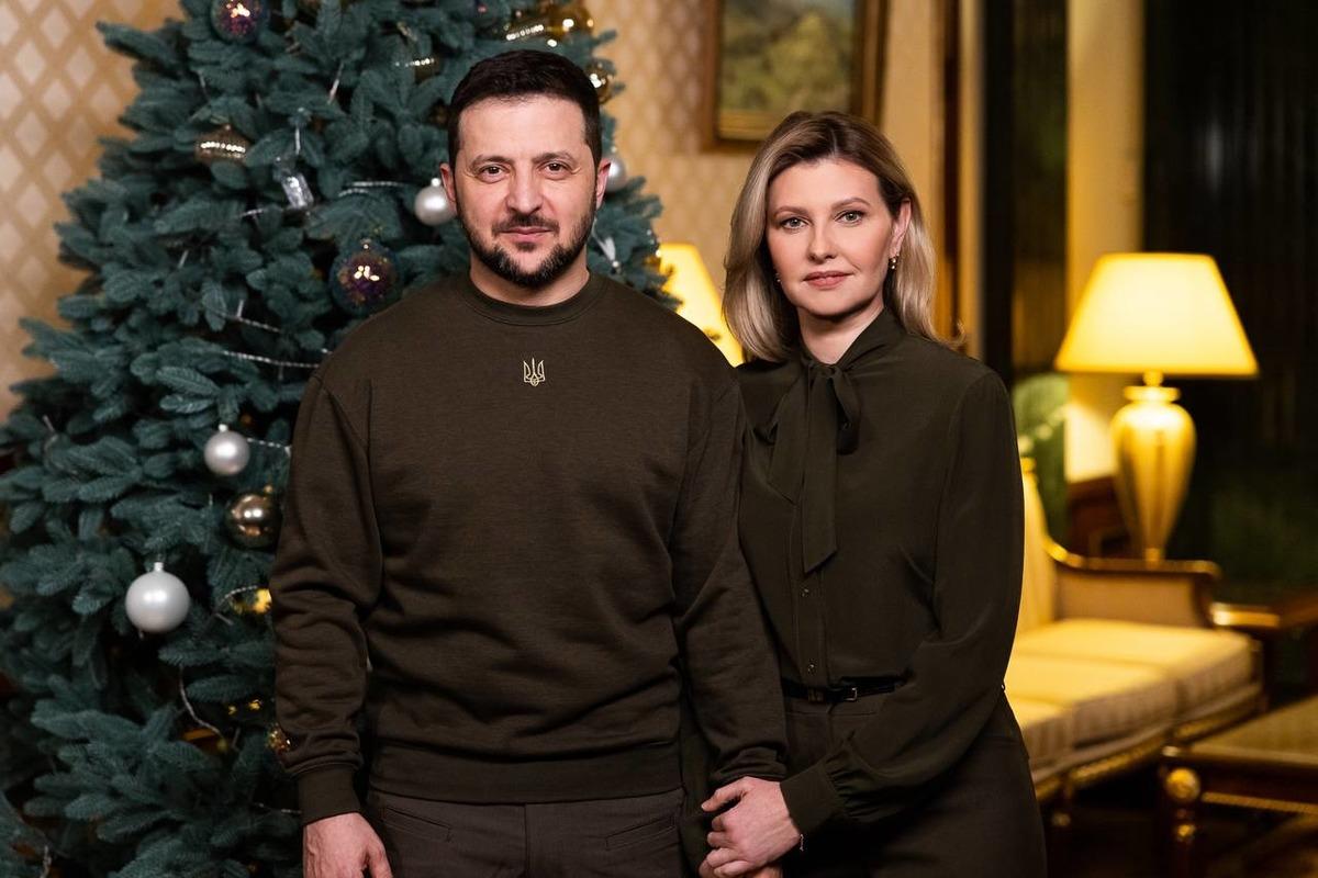 Зеленский отметил, что гордится работой своей жены Елены / фото t.me/V_Zelenskiy_official Зеленский отметил, что гордится работой своей жены Елены / фото t.me/V_Zelenskiy_official