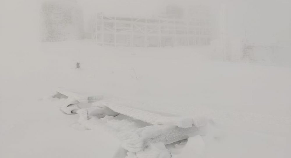 Температура в Карпатах упала до -15° (фото) — УНИАН