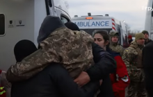 СБУ показала эксклюзивное видео с крайнего обмена пленными
