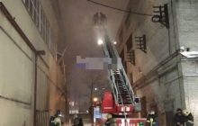 У РФ спалахнула пожежа на території заводу, де виробляють двигуни для флоту (фото)