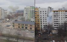 У російському Бєлгороді пролунала серія вибухів: жителі отримують смс про обстріл (фото, відео)