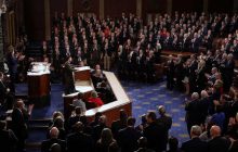 Только 86 из 213 республиканцев пришли послушать Зеленского в Конгрессе США