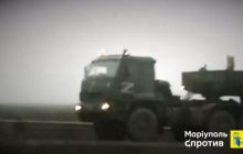 РФ стягує додаткові сили, у Мелітополь та Бердянськ їде велика колона техніки (відео)