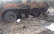 "Безславна смерть": під Сватовим ЗСУ розгромили БТР з окупантами (відео)