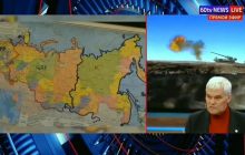 На росТБ завили через мапу розчленованої Росії в кабінеті Буданова (відео)