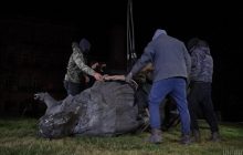 В Одесі демонтовані монументи Суворову та Катерині II вже передали до художнього музею