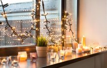 Як красиво розвісити гірлянду в домі: 8 яскравих ідей для новорічного настрою