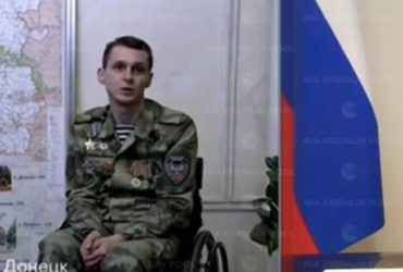 Покалічений на війні окупант розплакався перед Путіним - дякував за Донбас (відео)