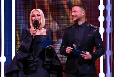 Сергій Лазарєв на сцені підколов свою подругу Кудрявцеву: реготали всі (відео)