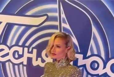 Путіністку Поліну Гагаріну поплющило на зйомках концерту (фото)