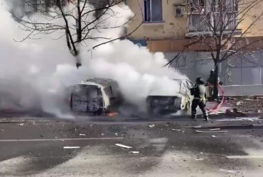 Оккупанты заныли и пожаловались на прилеты в Донецке (видео)