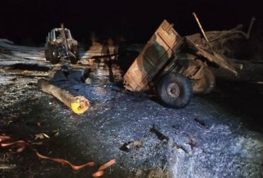 На Рівненщині на міні підірвався трактор (фото)