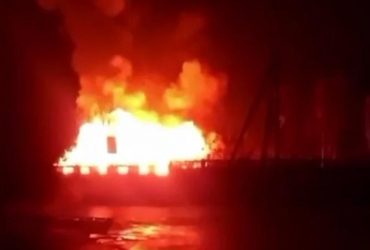 Українські партизани розкрили, хто причетний до пожежі в казармі з мобіками в Криму