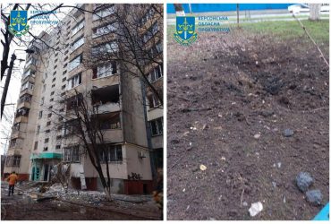 Окупанти вдарили по Херсону: поцілили у багатоповерхівку, загинула жінка (фото)