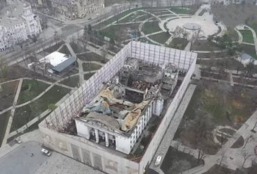 Культура руйнації та вбивства: як виглядає розбомблений РФ драмтеатр в Маріуполі (фото)