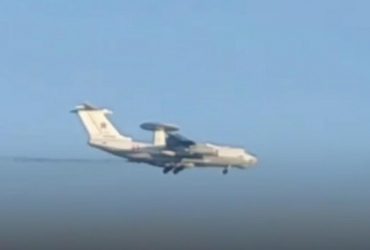 У Білорусі приземлився російський А-50У, який використовують для наведення ракет