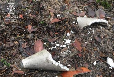 Echoes of Russian strikes: wreckage of a rocket was found in the Kyiv region (photo)