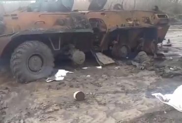 Безславна смерть: під Сватовим ЗСУ розгромили БТР з окупантами (відео)