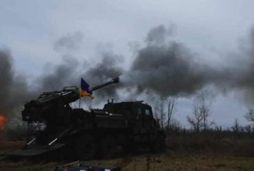 Russian motorized rifles and an infantry fighting vehicle deployed in the Lugansk region were eliminated (video)