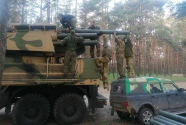 В Україні помітили російський Панцир-С1 у незвичайному камуфляжі (фото)