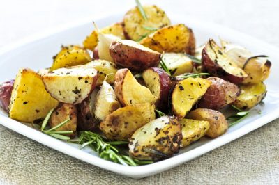 Жаренная картошка на сковороде