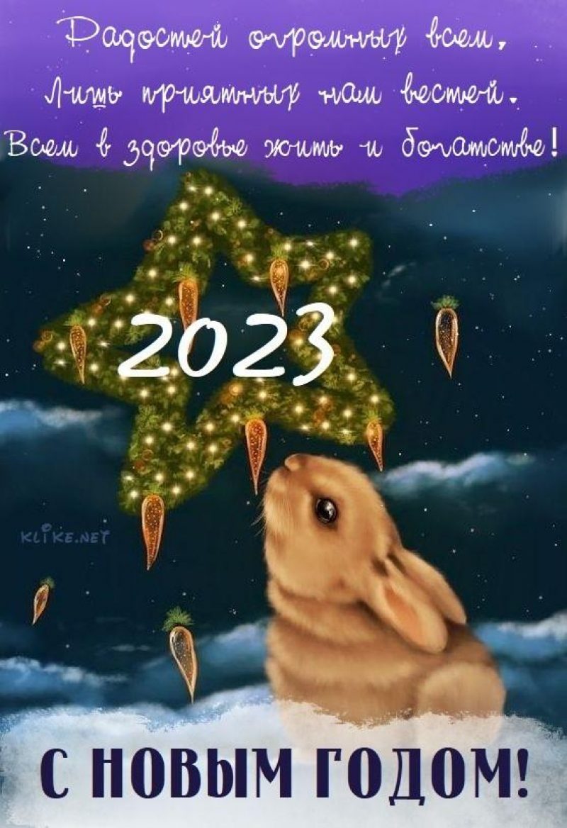 Поздравления с Новым годом 2023 - стихи, проза, картинки — УНИАН