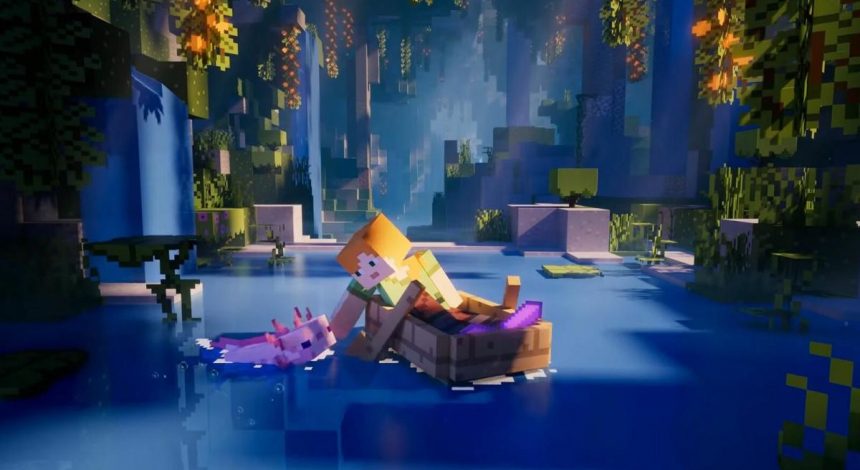 Блогер показал, как выглядит Minecraft в 8К с реалистичной графикой и физикой (видео)