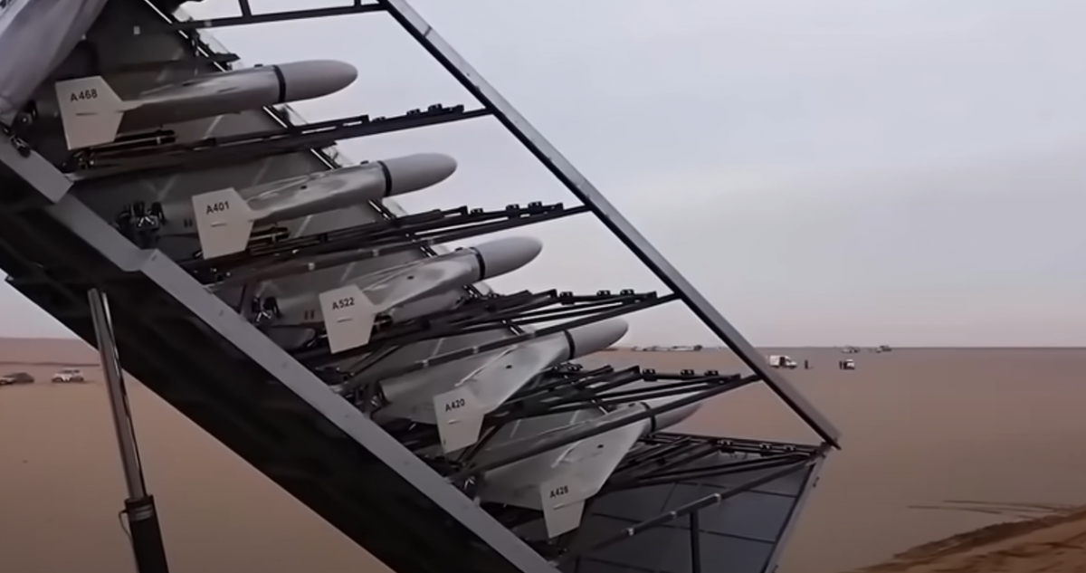 Сначала россияне использовали юг Украины для запуска дронов-камикадзе / скриншот Сначала россияне использовали юг Украины для запуска дронов-камикадзе / скриншот