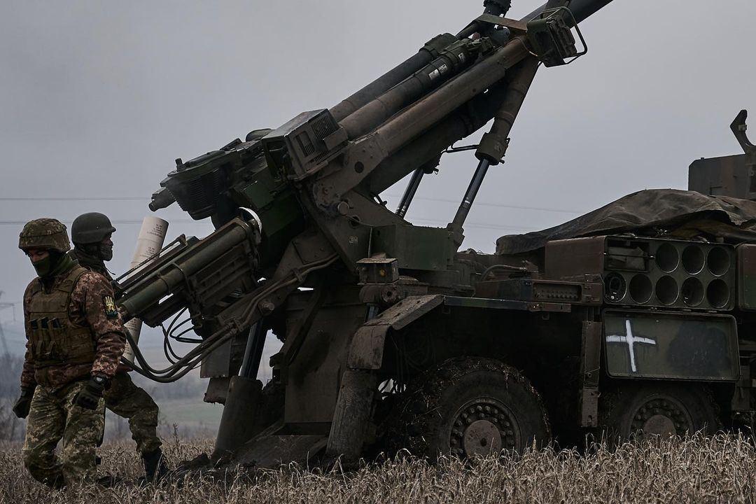 У одній із найгарячіших точок фронту артилерія практично не мовчить / t.me/V_Zelenskiy_official У одній із найгарячіших точок фронту артилерія практично не мовчить / t.me/V_Zelenskiy_official