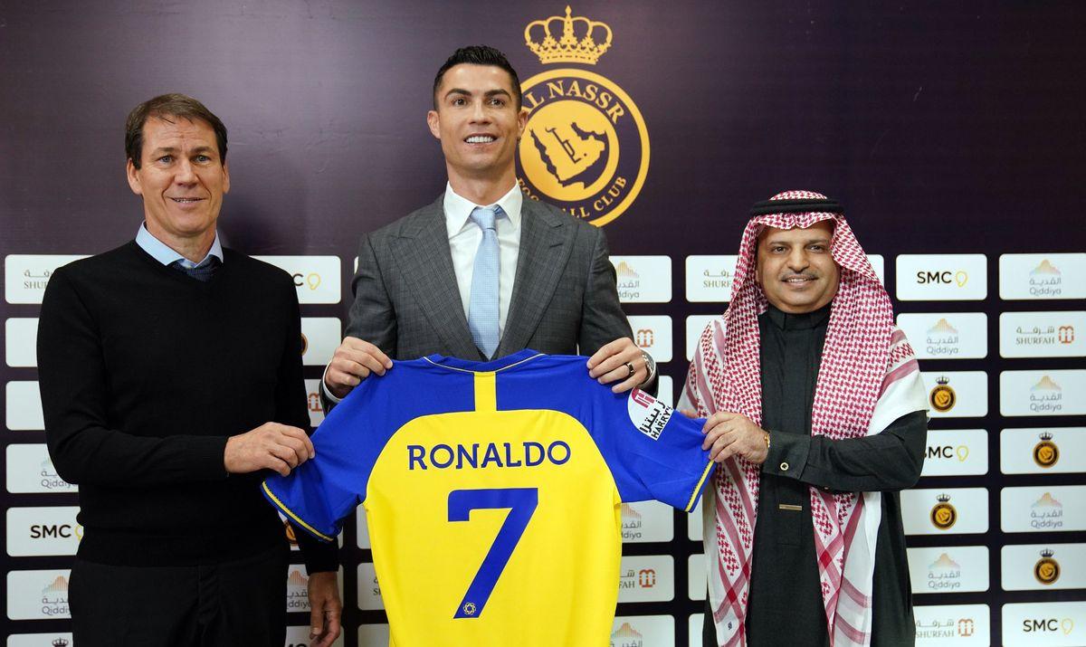 Cristiano Ronaldo / photo twitter.com/AlNassrFC_EN