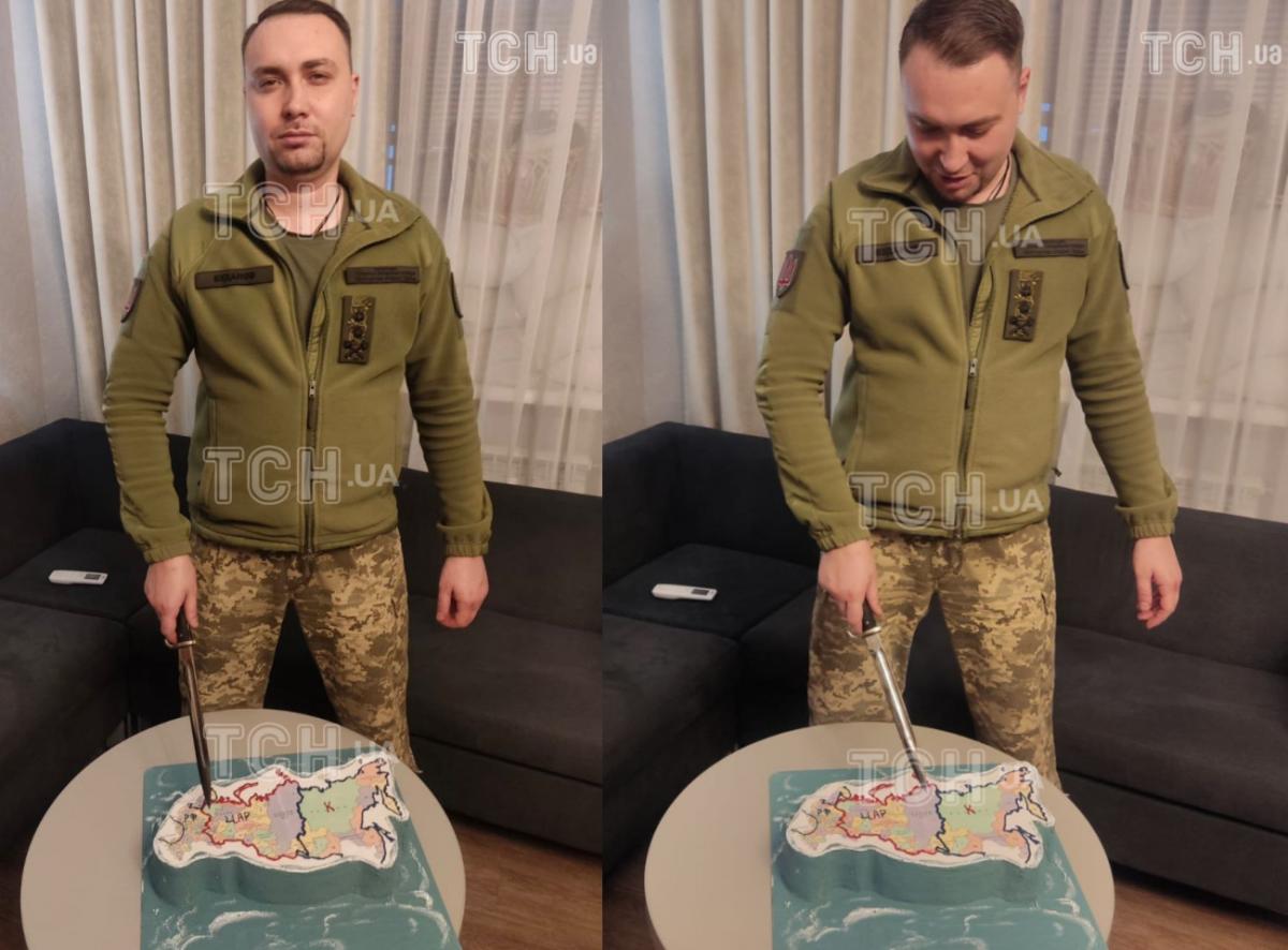 Буданов порезал "карту РФ" / фото ТСН