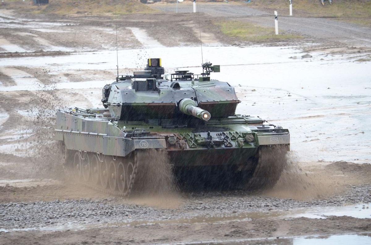 The German Leopard will be the optimal tank for the Armed Forces / photo wikimedia.org