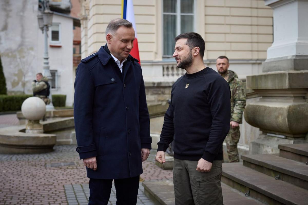 Дуда розповів, як зерновий конфлікт вплинув на його дружбу із Зеленським /t.me/V_Zelenskiy_official Дуда розповів, як зерновий конфлікт вплинув на його дружбу із Зеленським /t.me/V_Zelenskiy_official