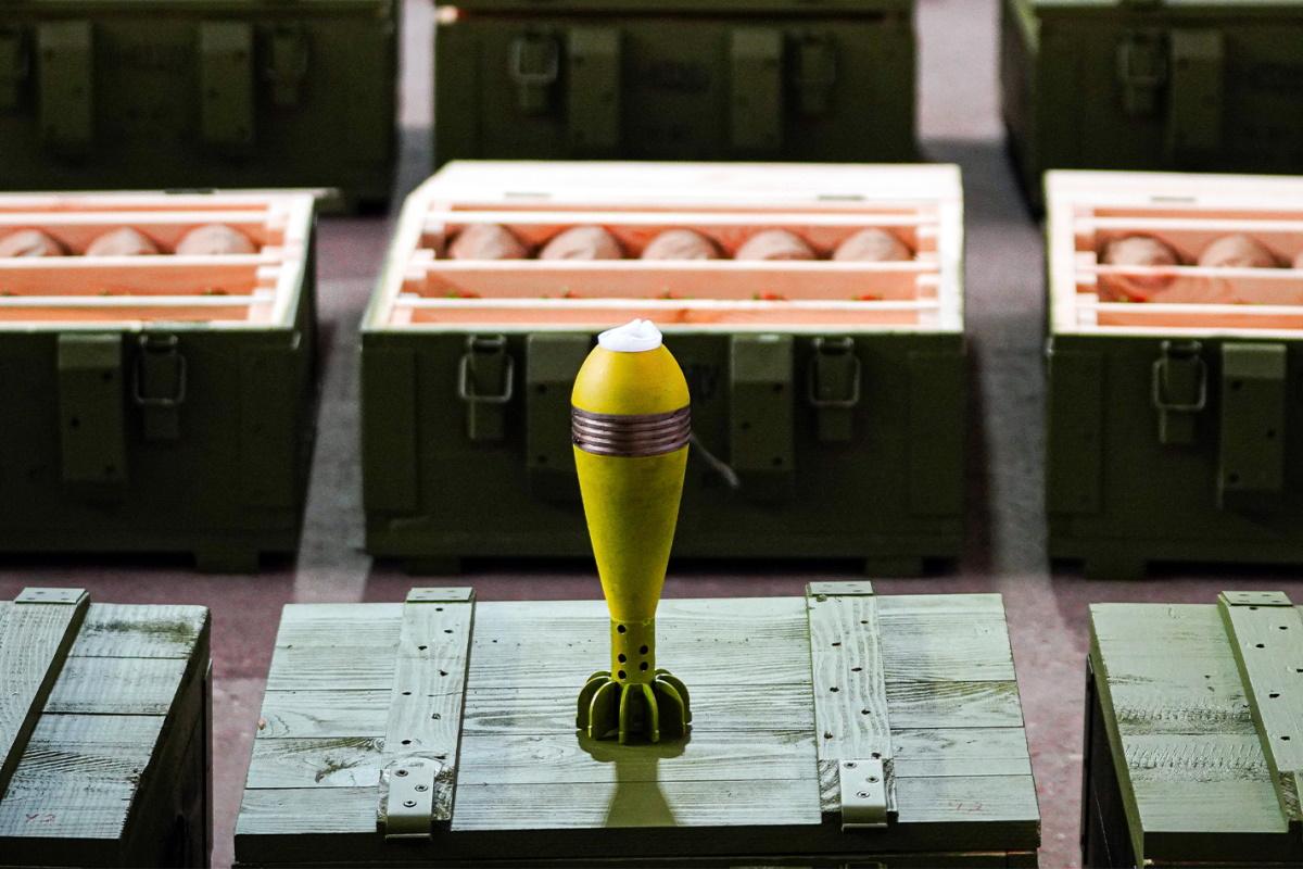 The troops received 15 batches of defective mines / photo ukroboronprom.com.ua