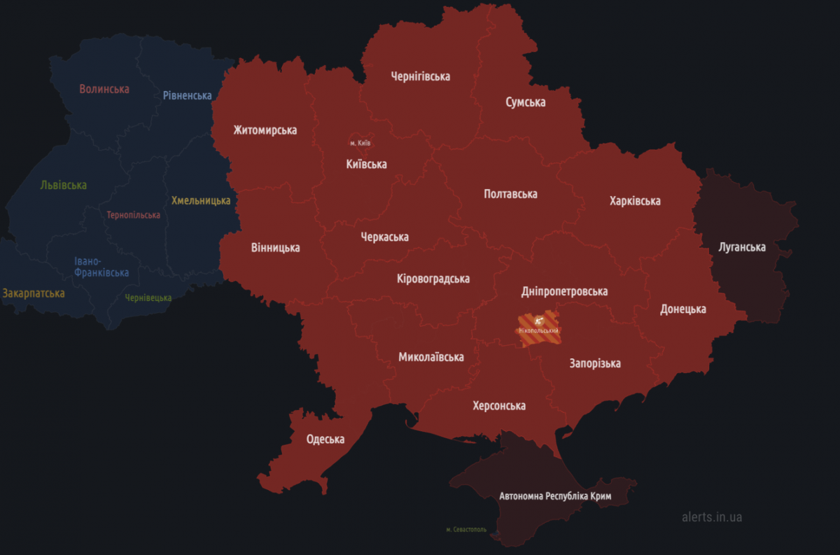 Росія атакувала Україну ракетами, у низці міст пролунали вибухи (мапа) Росія атакувала Україну ракетами, у низці міст пролунали вибухи (мапа)