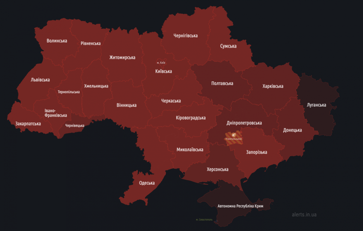Росія атакувала Україну ракетами, у низці міст пролунали вибухи (мапа) Росія атакувала Україну ракетами, у низці міст пролунали вибухи (мапа)