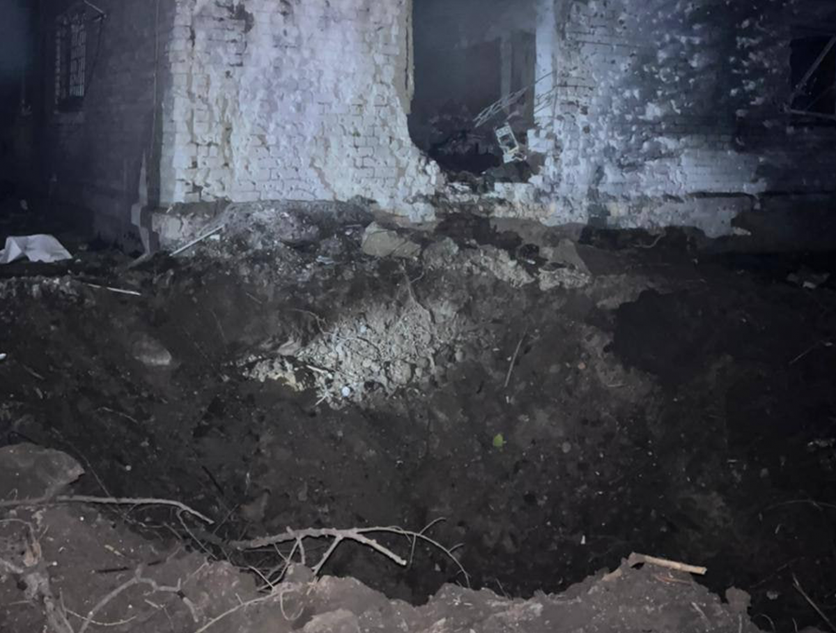 Удар по Запорожью / фото t.me/kurtievofficial