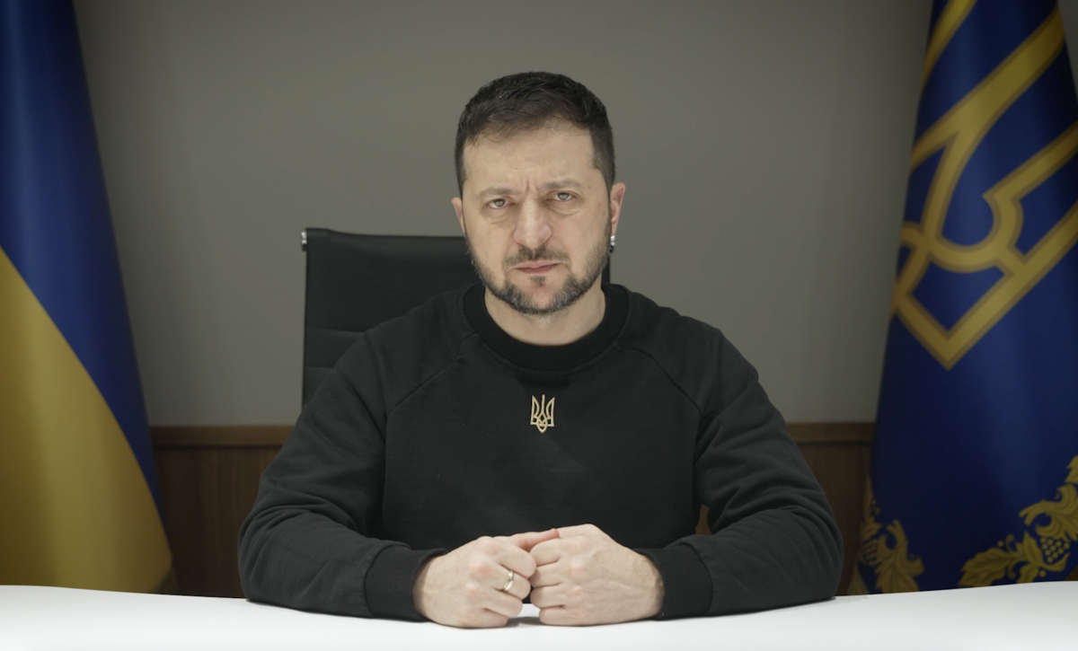 Владимир Зеленский прокомментировал ракетный обстрел Украины / фото president.gov.ua