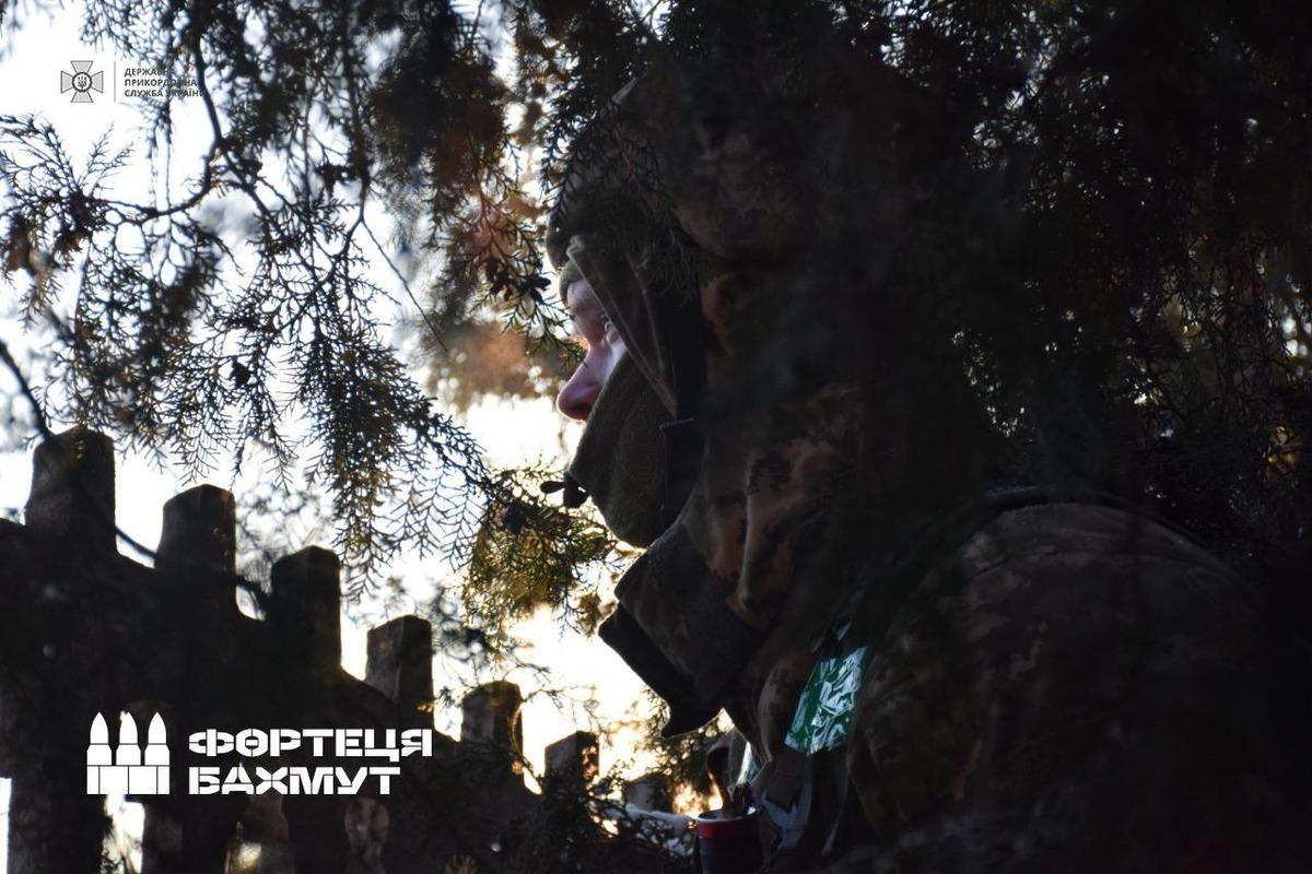 The defenders of Ukraine did not allow the Russians to enter Bakhmut / photo t.me/DPSUkr