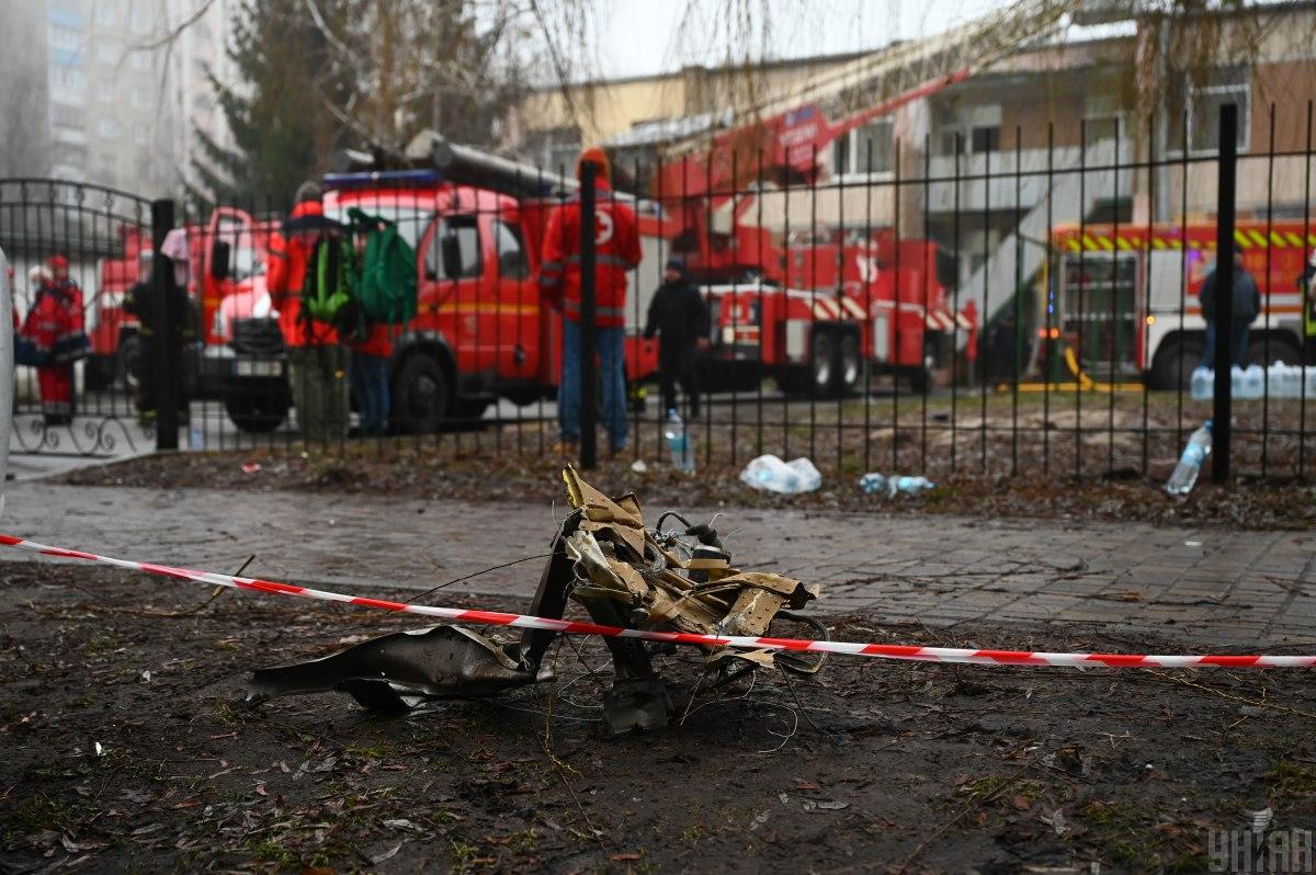 The crew of the helicopter that crashed in Brovary was prepared to perform tasks in difficult conditions, the State Emergency Service noted / photo , Vyacheslav Ratynskyi