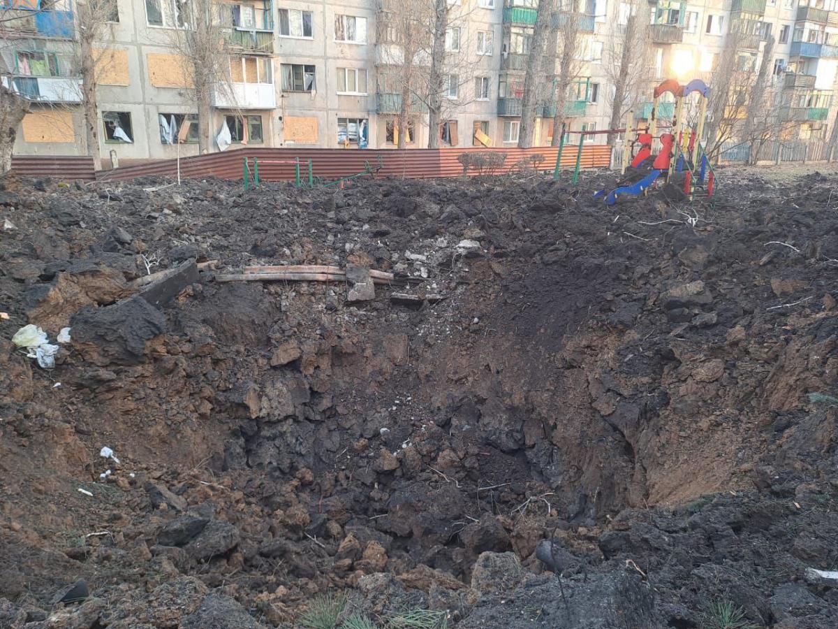 Россияне ударили по Краматорску ракетами / фото Донецка
